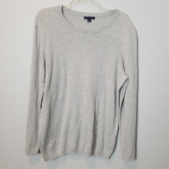 Tommy Hilfiger Gray Crew Neck Sweater - Picture 1 of 5